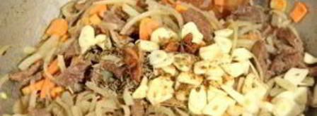 лагман с сельдереем. Шаг 3