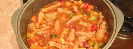 лагман с солеными огурчиками. Шаг 7