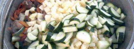 лагман в казане на костре. Шаг 11