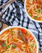 Лагман в воке