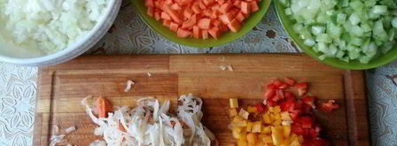 лагман. Шаг 4