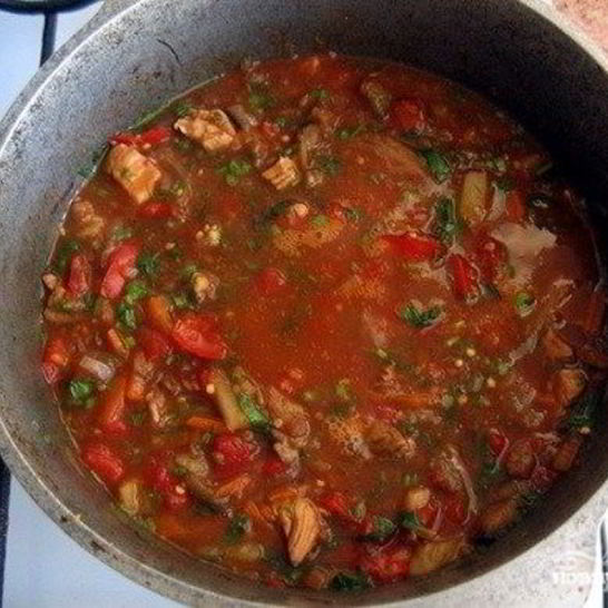 Рецепт подливы для лагмана