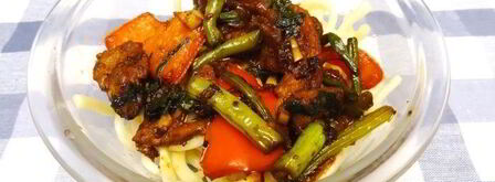 жареный лагман. Шаг 11