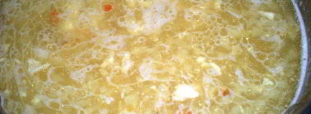 мексиканский куриный суп с тортильяс. Шаг 5