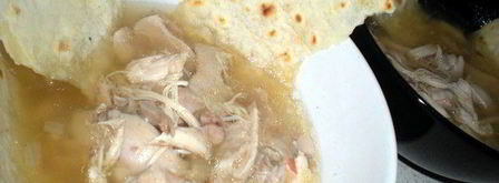 мексиканский куриный суп с тортильяс. Шаг 6