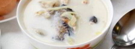 латвийский молочный суп с рыбой. Шаг 7