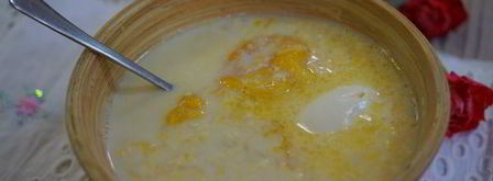 молочный рисовый суп с курагой. Шаг 6