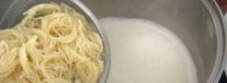 молочный суп для деток. Шаг 4