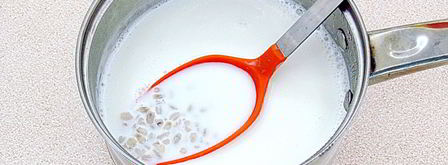 молочный суп перловый. Шаг 5