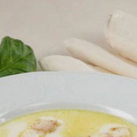 Рецепт молочного супа с гренками