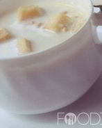 Молочный суп с сыром