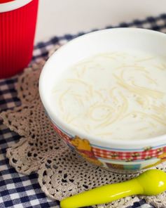 Молочный суп с вермишелью