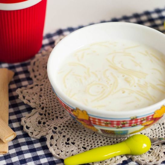 Рецепт молочного супа с вермишелью