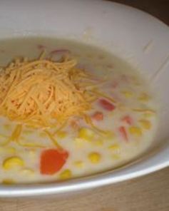 Молочный супчик из кукурузы