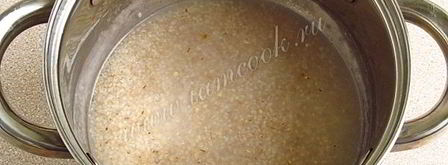 суп молочный из ячневой крупы по-латышски. Шаг 4