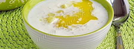 суп молочный из ячневой крупы по-латышски. Шаг 11