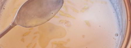 суп молочный. Шаг 7