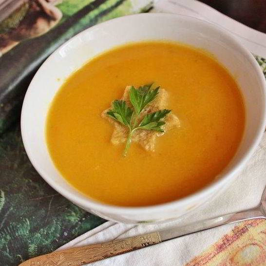Рецепт морковна-апельсинового суп с имбирем