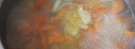 морковно-апельсиновый суп с имбирем. Шаг 12