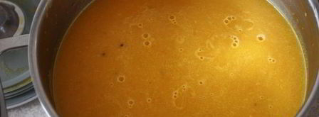 морковно-апельсиновый суп с имбирем. Шаг 14