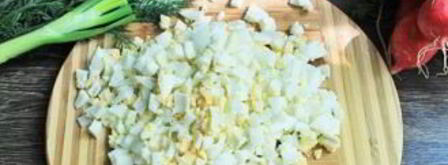 классическая окрошка на квасе. Шаг 3