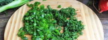 классическая окрошка на квасе. Шаг 6