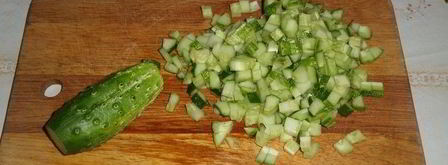 окрошка деревенская. Шаг 3