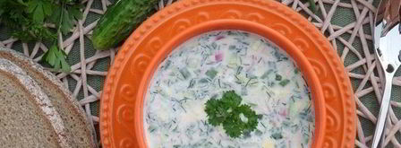 окрошка деревенская. Шаг 13