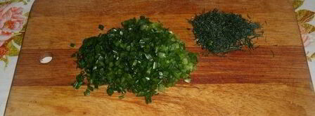 окрошка деревенская. Шаг 8