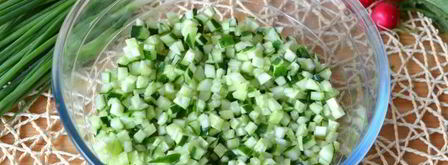 окрошка на айране. Шаг 6