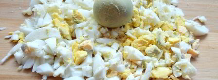 окрошка на газированной минеральной воде. Шаг 6