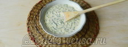 окрошка на лимонной кислоте. Шаг 7