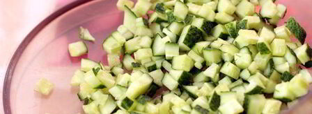 окрошка на минеральной воде. Шаг 4