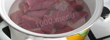 окрошка на воде с уксусом и майонезом. Шаг 3