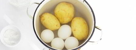 окрошка на воде с уксусом. Шаг 5