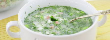 окрошка на воде с уксусом. Шаг 11