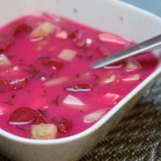 Рецепт окрошки на воде