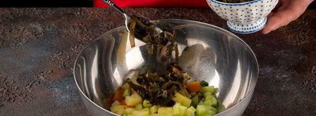 окрошка оригинальная. Шаг 4