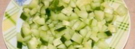 окрошка постная. Шаг 4