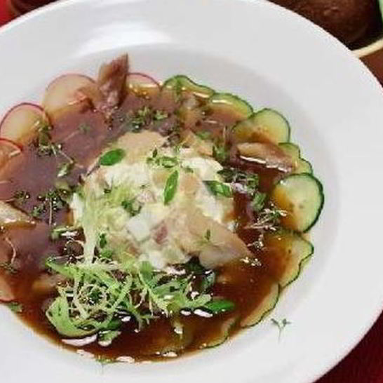 Рецепт окрошки рыбной