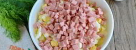 окрошка с колбасой. Шаг 7