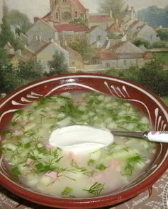 Окрошка с лимонным соком SICILIA