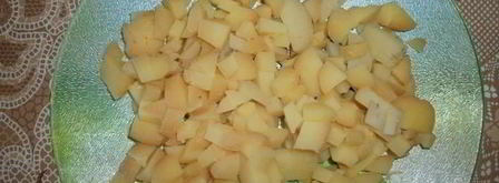 окрошка с лимонным соком sicilia. Шаг 4