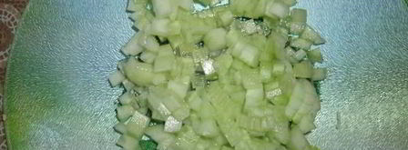 окрошка с лимонным соком sicilia. Шаг 6