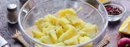 окрошка с рыбой. Шаг 6