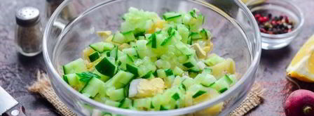 окрошка с рыбой. Шаг 8