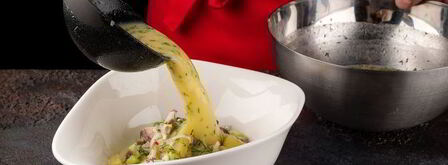 окрошка с языком. Шаг 5