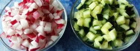 окрошка южная. Шаг 8