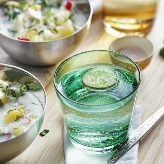 Рецепт вегетарианской окрошки