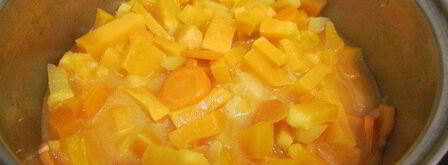 крем-суп сырно-овощной. Шаг 5